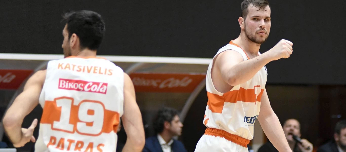 Με καλή άμυνα κέρδισε (67-56) την Μπρέσια ο Προμηθέας Πατρών και κάλυψε την διαφορά